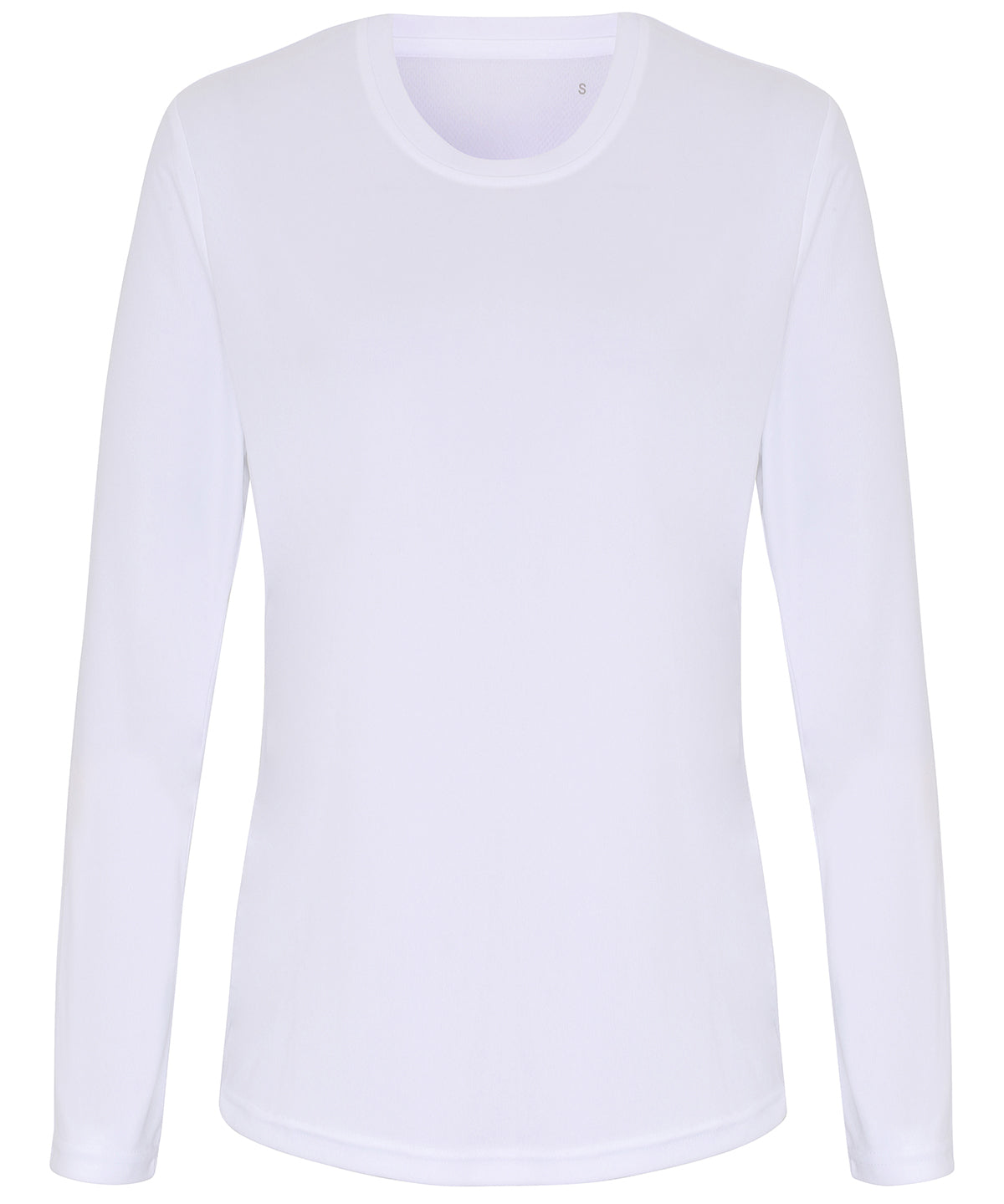 TriDri® TR060 Crew neck Women's Long Sleeve Performance Wicking fabric T-Shirt 100% Polyester - COOZO