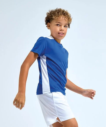 COOZO-Kids TriDri® Contrast performance t-shirt