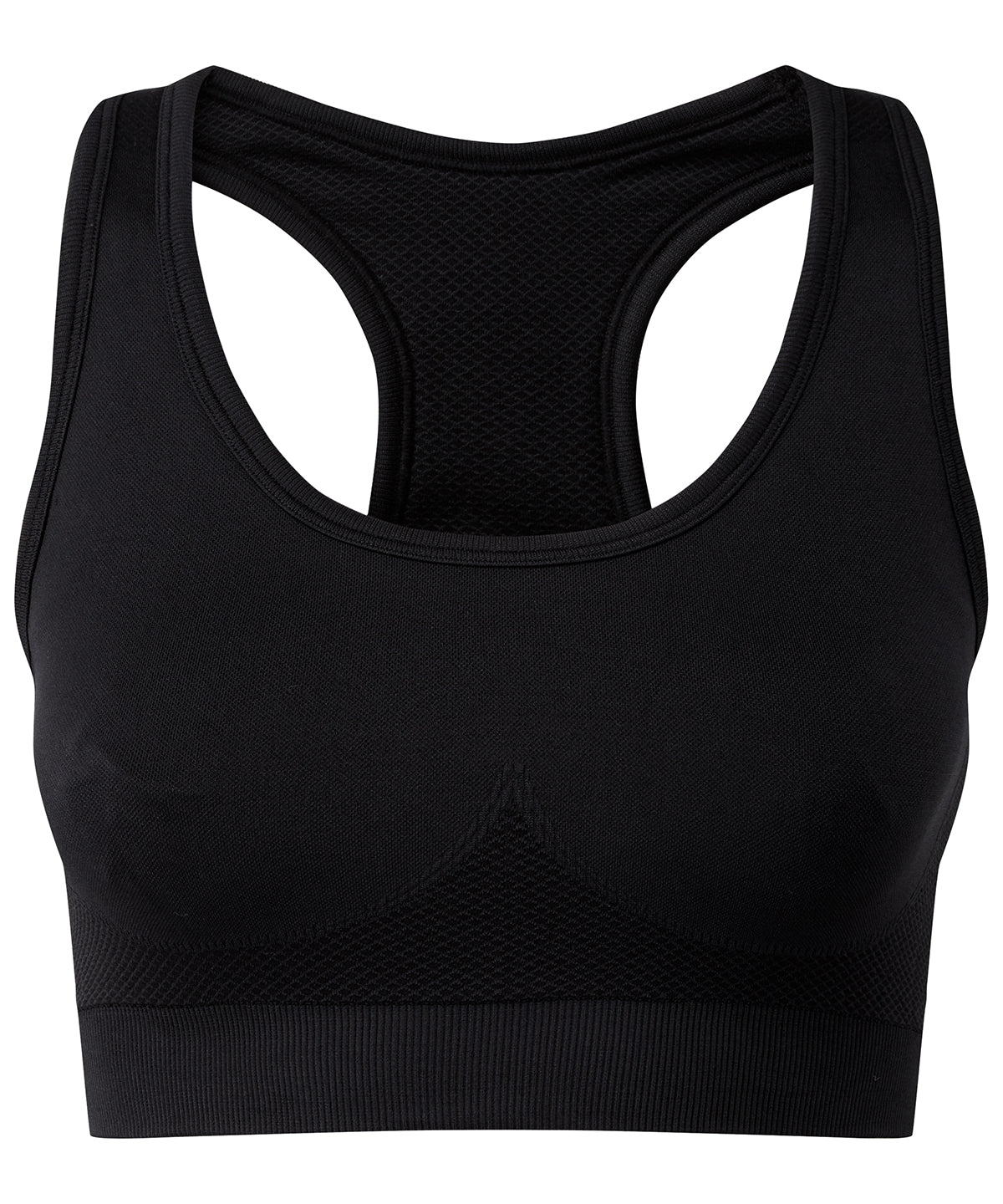 TriDri TR214 seamless '3D fit' multi-sport sculpt solid colour bra - COOZO