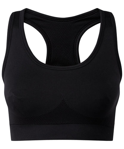 TriDri TR214 seamless '3D fit' multi-sport sculpt solid colour bra - COOZO