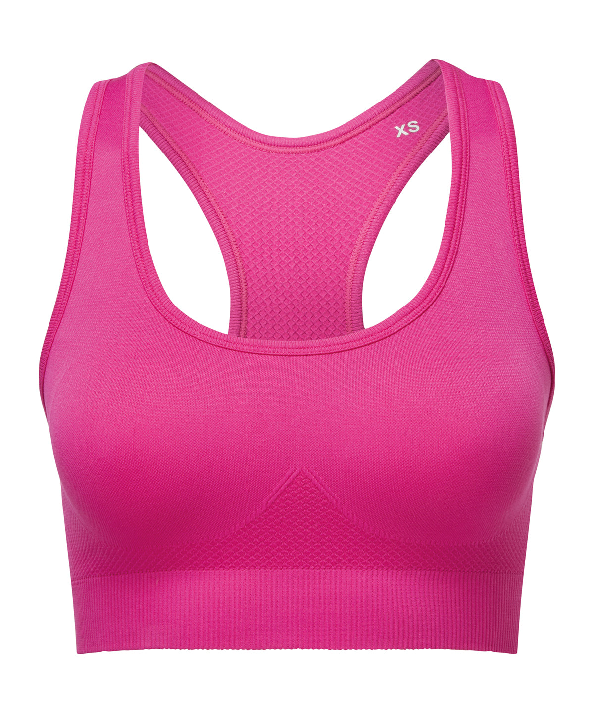 TriDri TR214 seamless '3D fit' multi-sport sculpt solid colour bra - COOZO