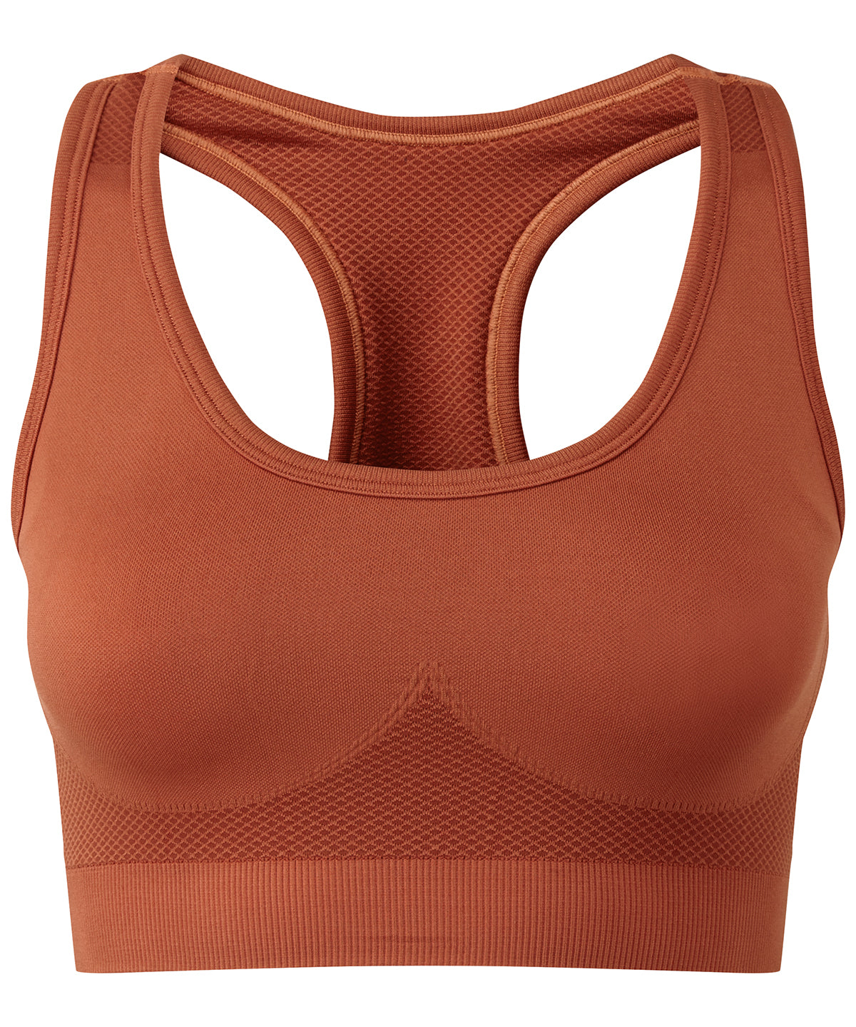 TriDri TR214 seamless '3D fit' multi-sport sculpt solid colour bra - COOZO