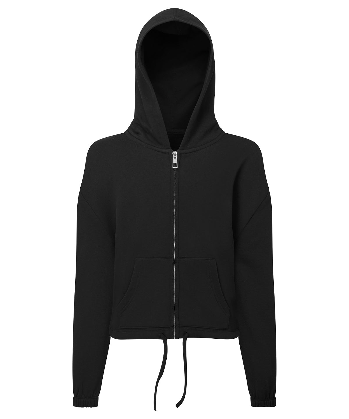 TriDri TR61B Kids recycled cropped oversize full-zip hoodie - COOZO