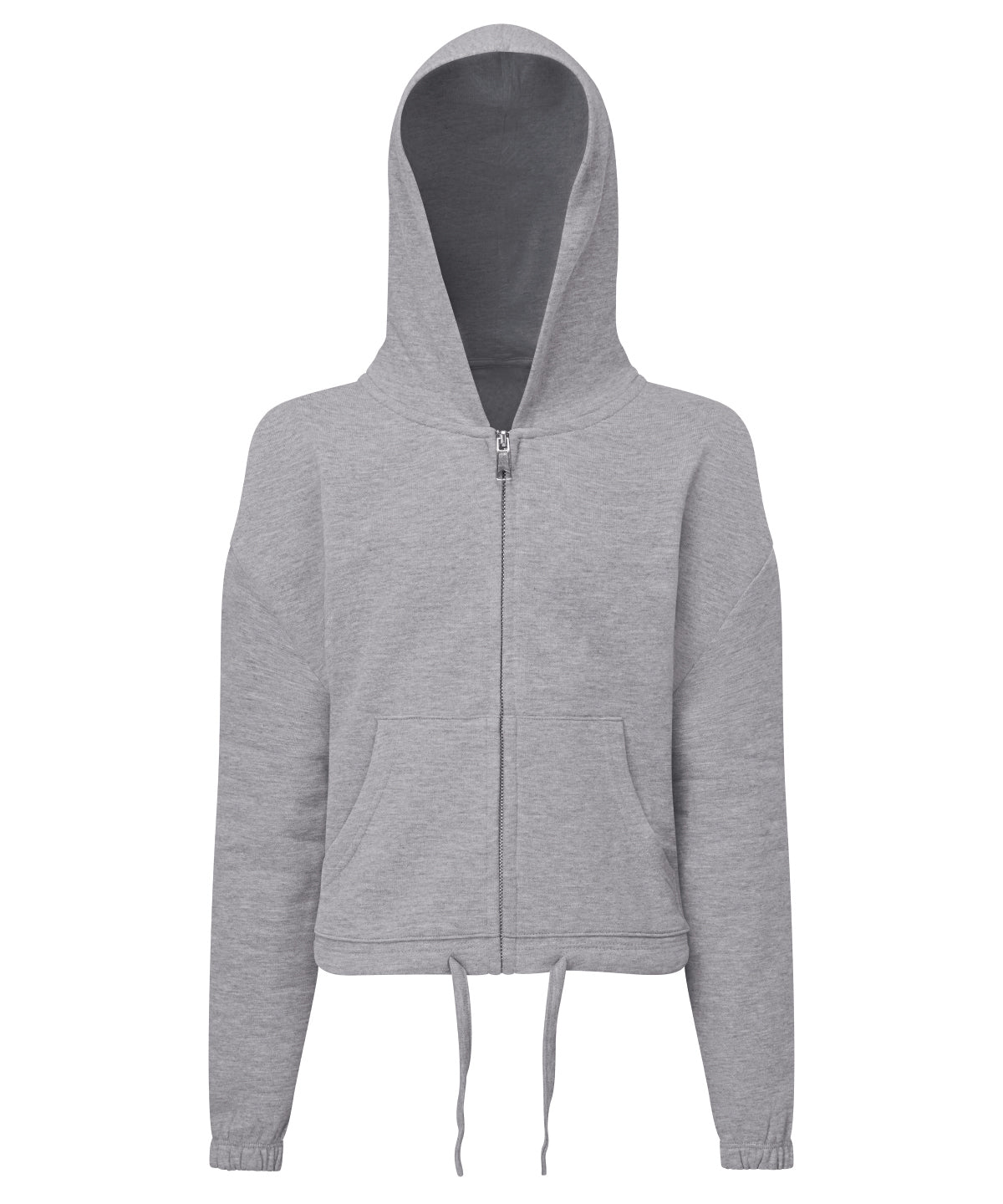 TriDri TR61B Kids recycled cropped oversize full-zip hoodie - COOZO
