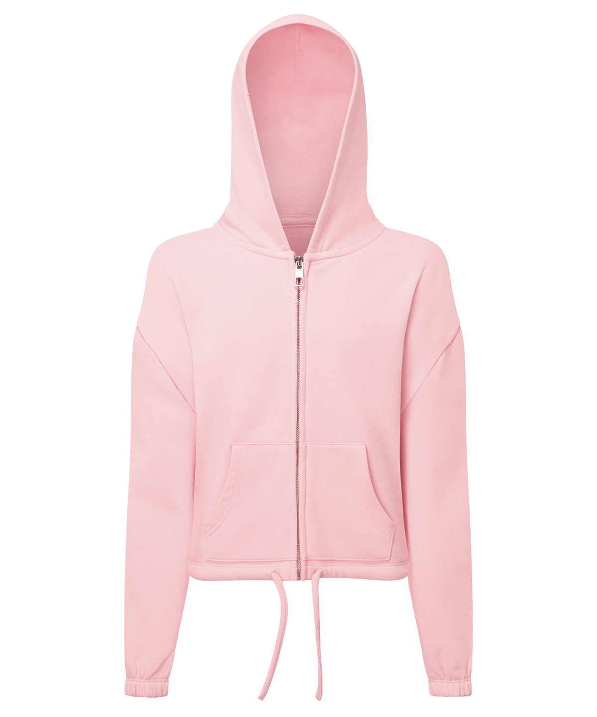 TriDri TR61B Kids recycled cropped oversize full-zip hoodie - COOZO