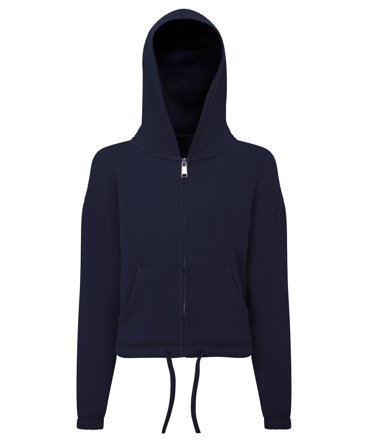 TriDri TR61B Kids recycled cropped oversize full-zip hoodie - COOZO