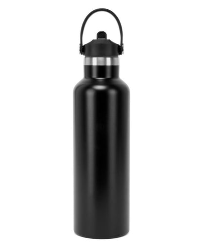 TriDri TR700 Vacuum Sports Water Bottle With Flip-Up Straw