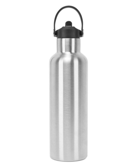 TriDri TR700 Vacuum Sports Water Bottle With Flip-Up Straw