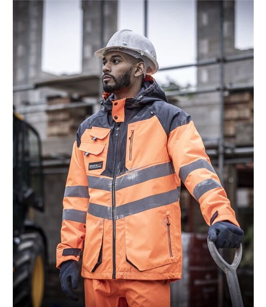 COOZO-Hi-Vis Parka Jacket
