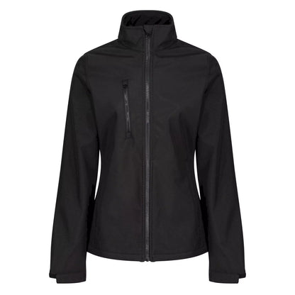 Regatta TRA613 Women's Ablaze 3 Layer Softshell Waterproof and Breathable Jacket 100% Polyester - COOZO