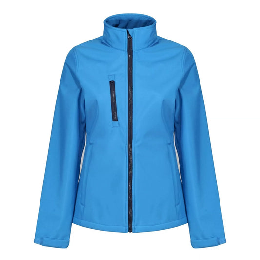 Regatta TRA613 Women's Ablaze 3 Layer Softshell Waterproof and Breathable Jacket 100% Polyester - COOZO