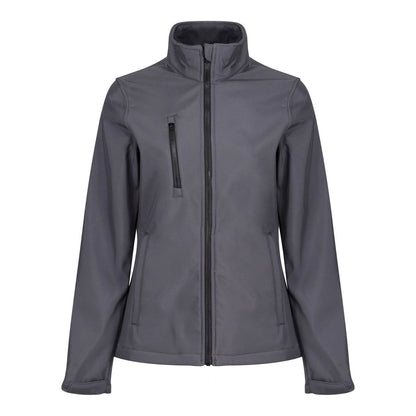 Regatta TRA613 Women's Ablaze 3 Layer Softshell Waterproof and Breathable Jacket 100% Polyester - COOZO