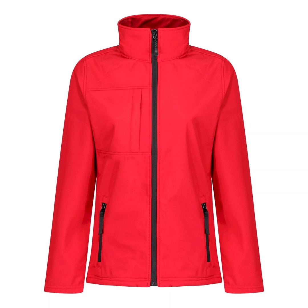 Regatta TRA689 Ladies Octagon II Softshell Breathable Jacket 300gsm Waterproof and wind resistant membrane - COOZO