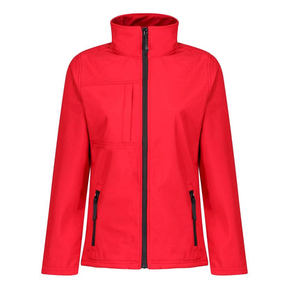 Regatta TRA689 Ladies Octagon II Softshell Breathable Jacket 300gsm Waterproof and wind resistant membrane - COOZO