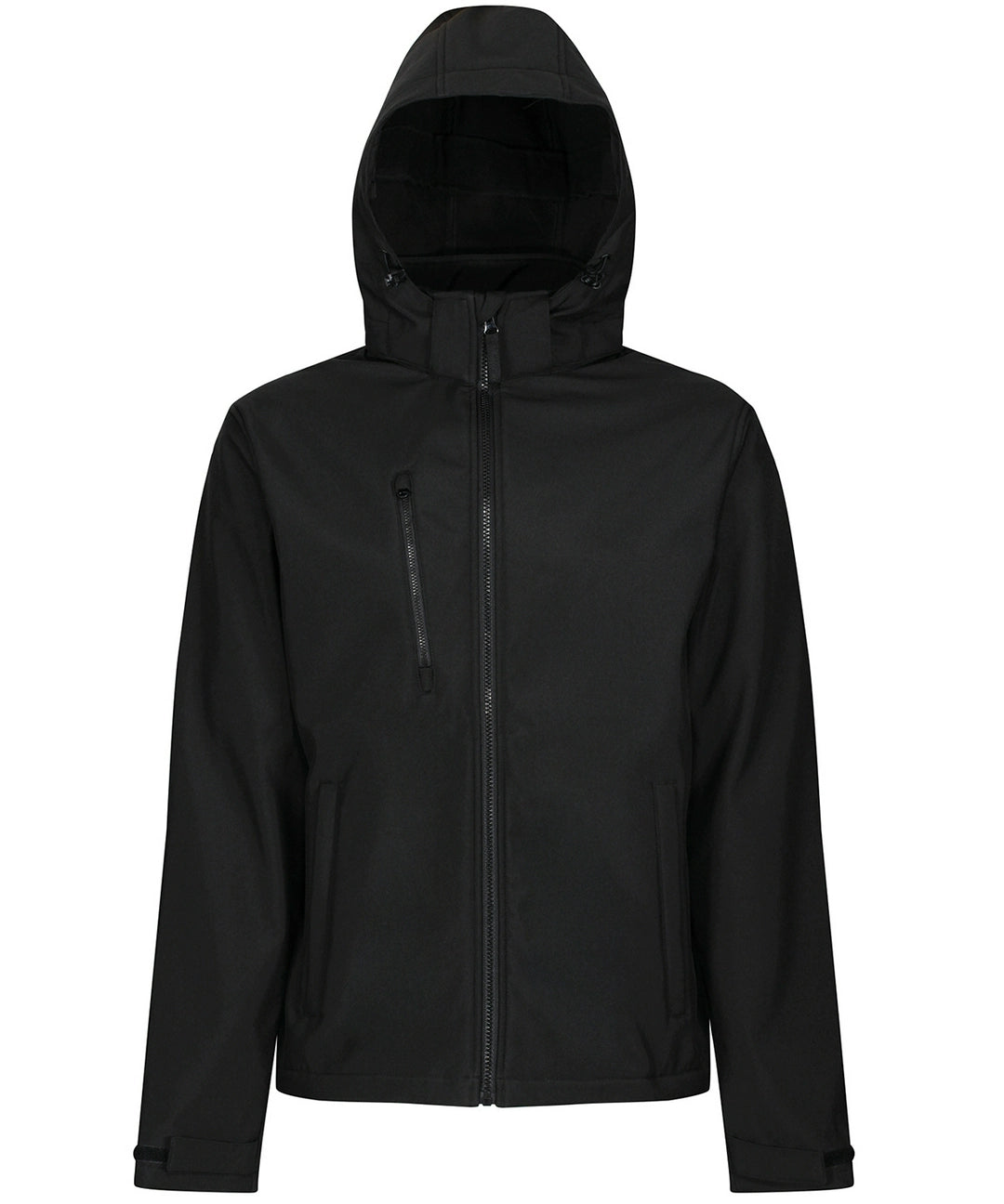 Regatta TRA701 Venturer 3-layer hooded softshell waterproof wind resistant and breathable jacket - COOZO