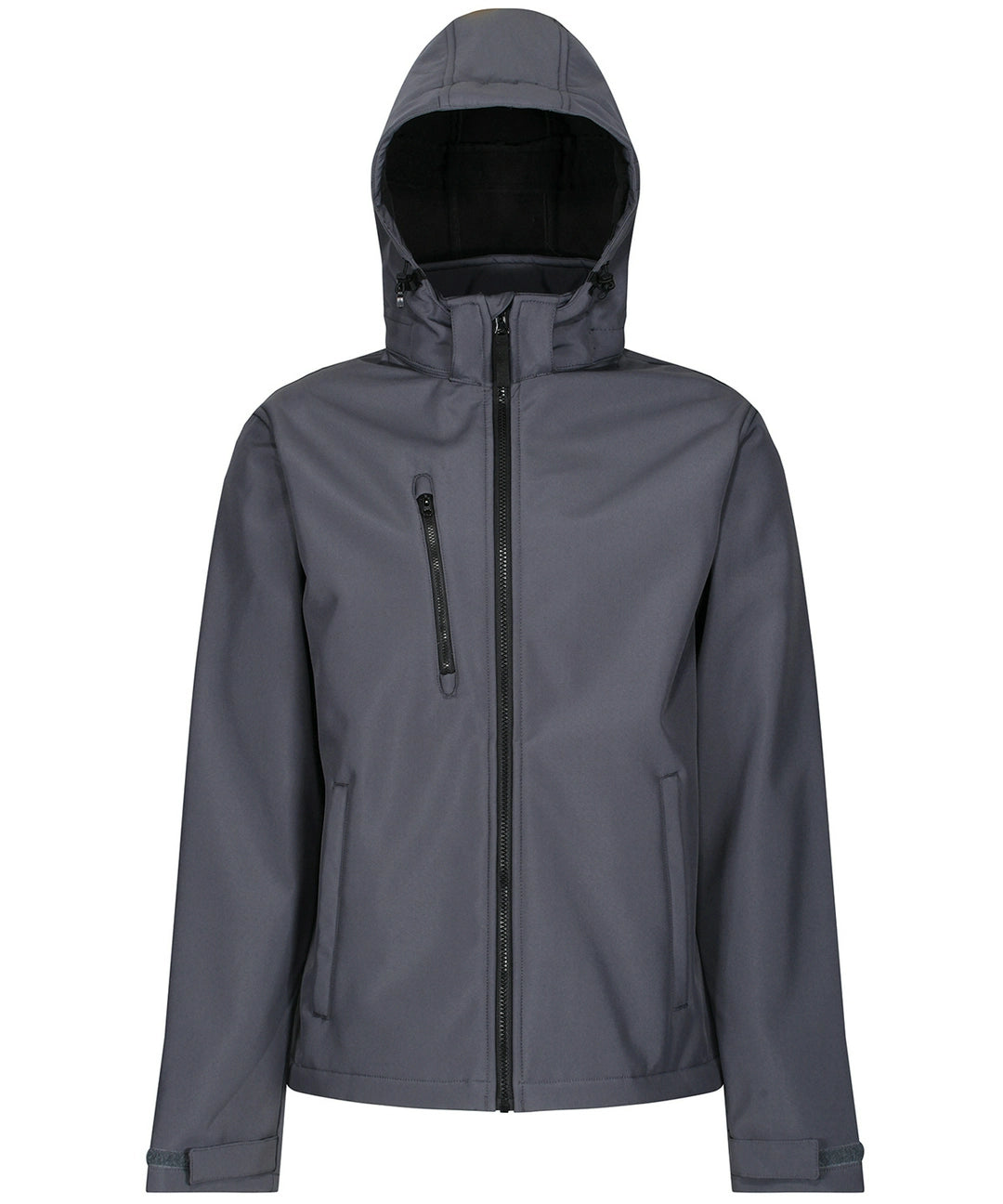 Regatta TRA701 Venturer 3-layer hooded softshell waterproof wind resistant and breathable jacket - COOZO