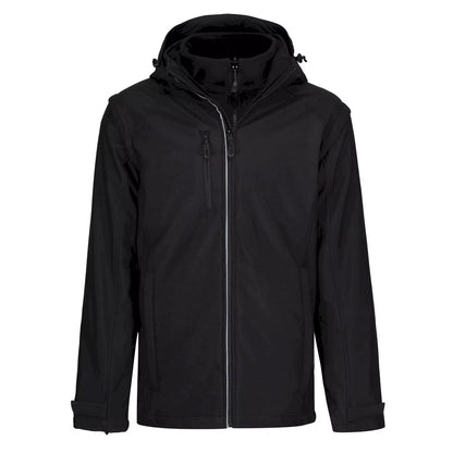 Regatta TRA713 Men's Erasmus 4-In-1 Softshell Waterproof and breathable Jacket 100% Polyester - COOZO