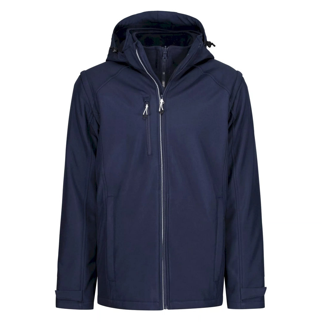Regatta TRA713 Men's Erasmus 4-In-1 Softshell Waterproof and breathable Jacket 100% Polyester - COOZO