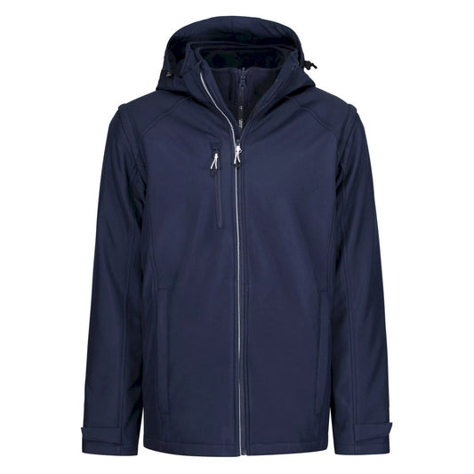 Regatta TRA713 Men's Erasmus 4-In-1 Softshell Waterproof and breathable Jacket 100% Polyester - COOZO