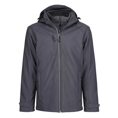 Regatta TRA713 Men's Erasmus 4-In-1 Softshell Waterproof and breathable Jacket 100% Polyester - COOZO