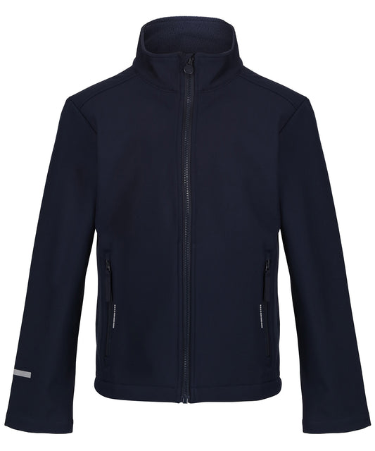 Regatta TRA732 Kids Ablaze Softshell Showerproof Jacket - COOZO