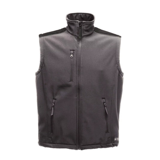 Regatta TRA813 Sandstorm Workwear Soft Shell Bodywarmer ATL durable water repellent finish - COOZO