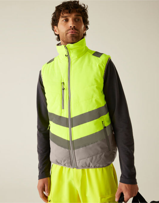 COOZO-Hi-Vis Two-Tone Thermal Bodywarmer