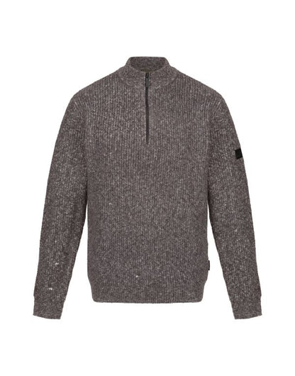 Regatta TRF673 Soloman Zip Neck Knitted Pullover - COOZO