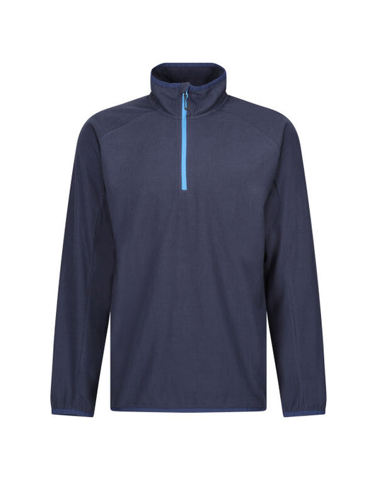 Regatta TRF691 Mens Navigate Half Zip Fleece 100% Polyester - COOZO