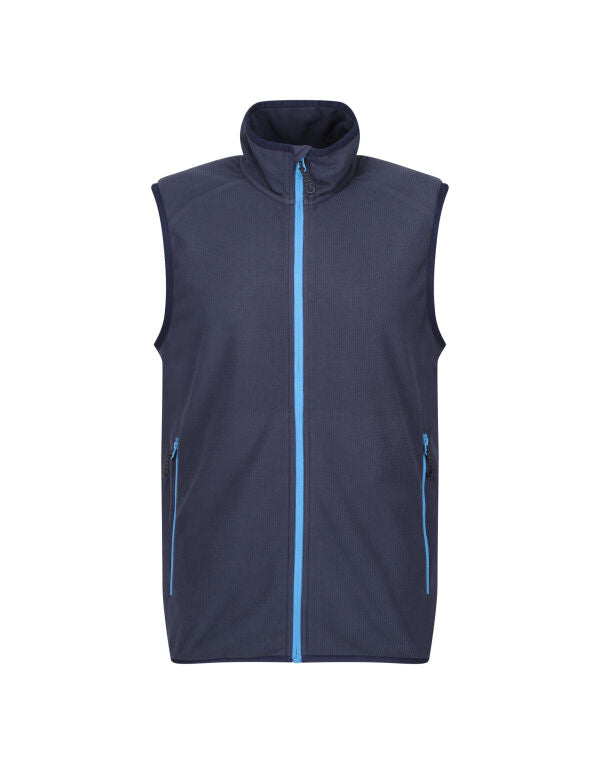 Regatta TRF695 Mens Navigate Fleece Bodywarmer 100% Polyester - COOZO