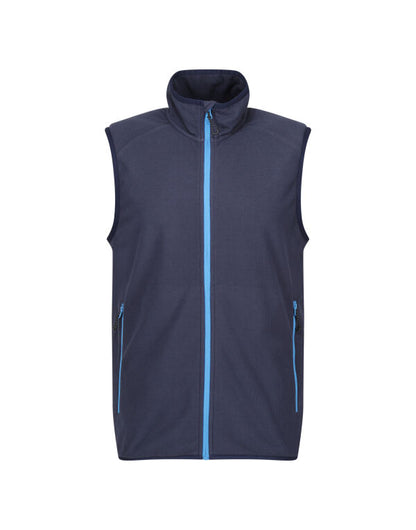 Regatta TRF695 Mens Navigate Fleece Bodywarmer 100% Polyester - COOZO