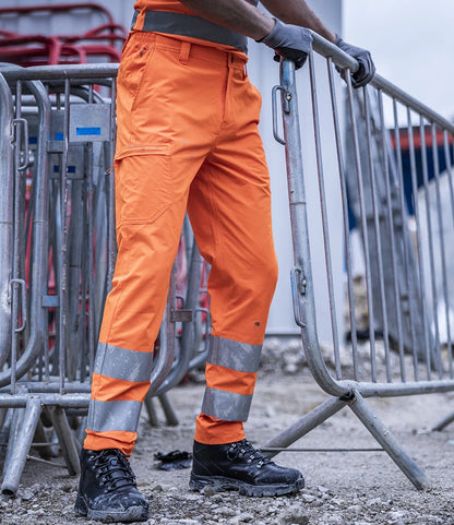 COOZO-Regatta High Visibility Pro Contract Stretch Action Trousers