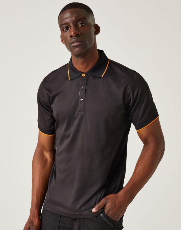 Regatta TRS264 Navigate Short Sleeve Polo 100% polyester - COOZO