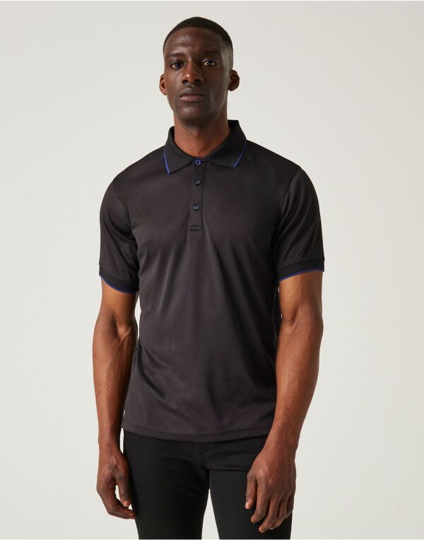 Regatta TRS264 Navigate Short Sleeve Polo 100% polyester - COOZO
