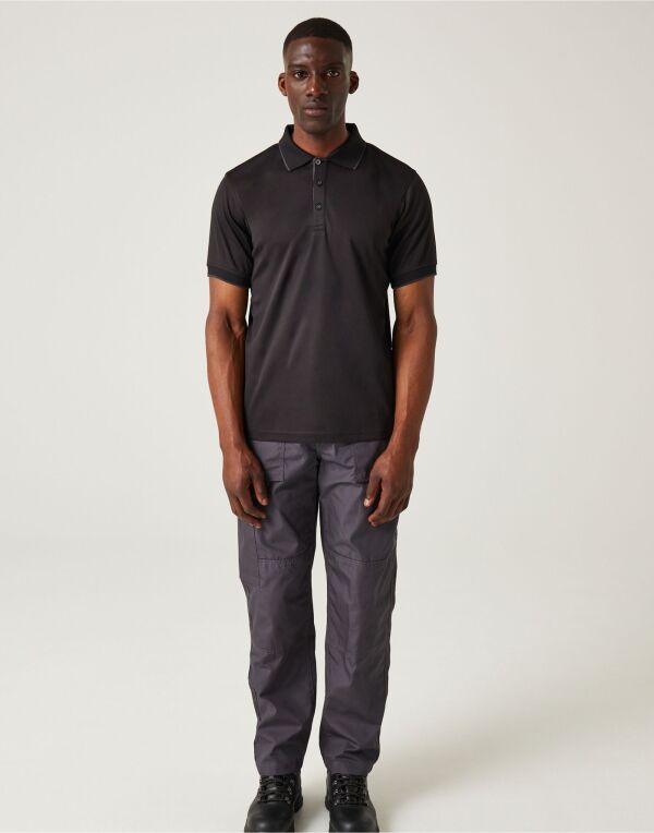Regatta TRS264 Navigate Short Sleeve Polo 100% polyester - COOZO