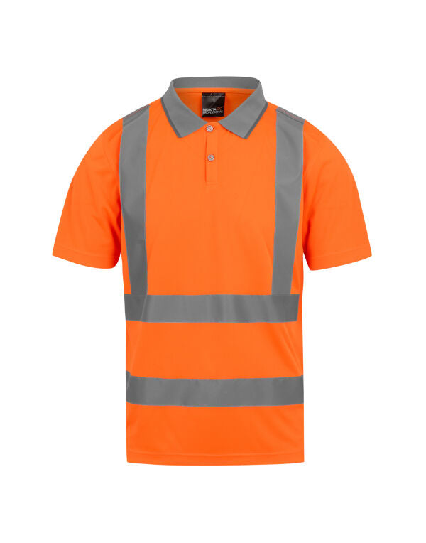 Regatta TRS271 Hi-Vis Pro Contract Polo Shirt (Class 2) - COOZO
