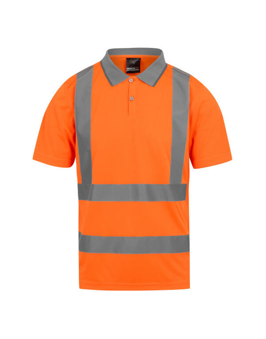 Regatta TRS271 Hi-Vis Pro Contract Polo Shirt (Class 2) - COOZO