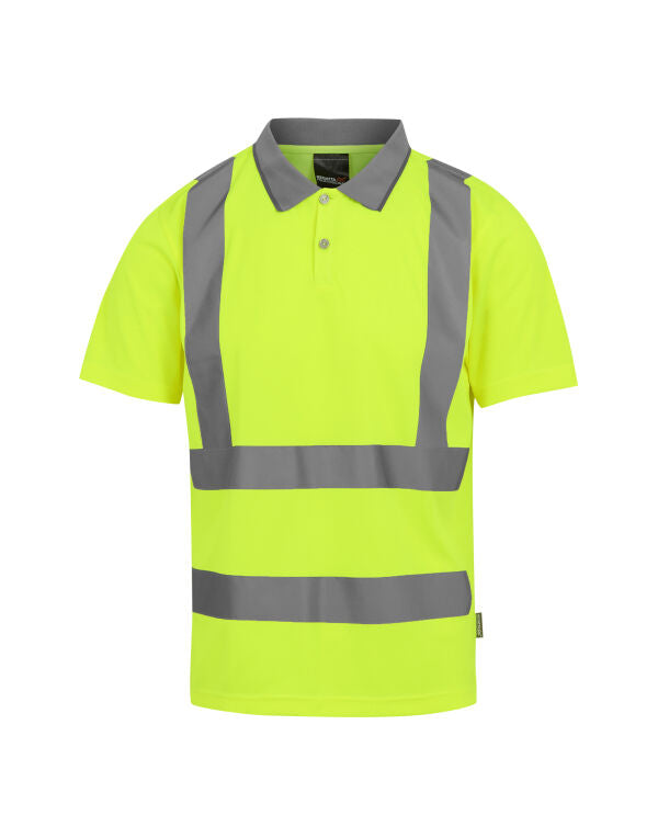 Regatta TRS271 Hi-Vis Pro Contract Polo Shirt (Class 2) - COOZO