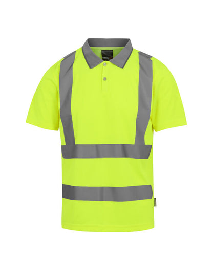 Regatta TRS271 Hi-Vis Pro Contract Polo Shirt (Class 2) - COOZO