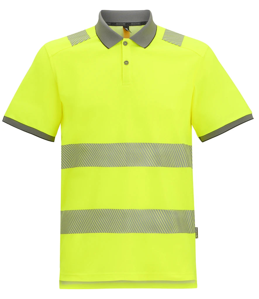 Regatta TRS320 High Visibility Pro Comfort Polo Shirt - COOZO