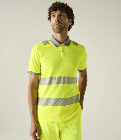 COOZO-Regatta High Visibility Pro Comfort Polo Shirt