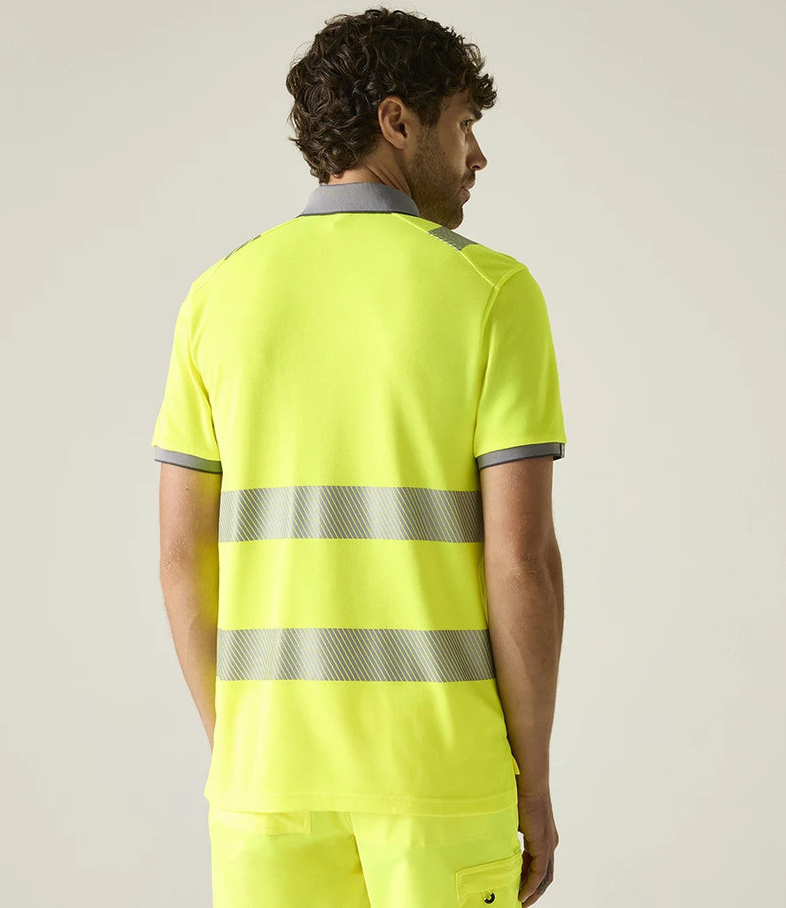 COOZO-Regatta High Visibility Pro Comfort Polo Shirt