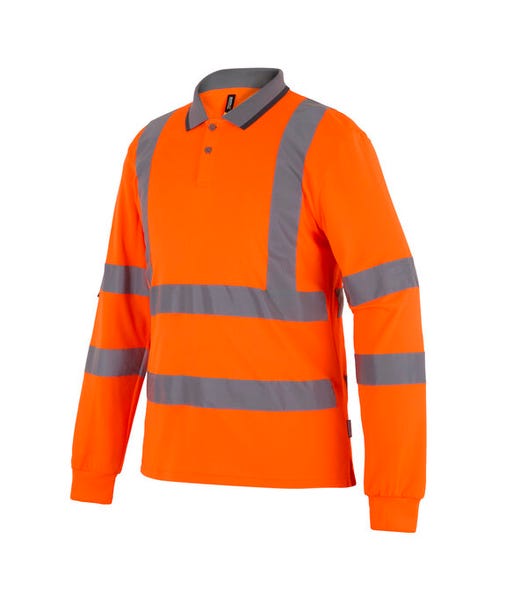 Regatta TRS324 Hi-Vis Pro Contract L/S Polo