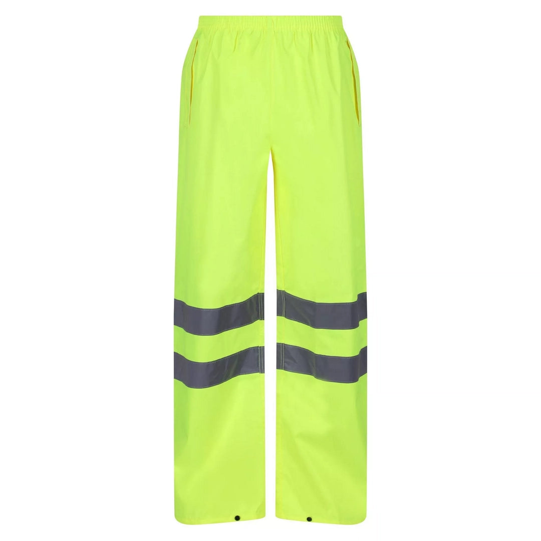Regatta TRW498 Hi-Vis Pro Packaway Overtrousers - COOZO