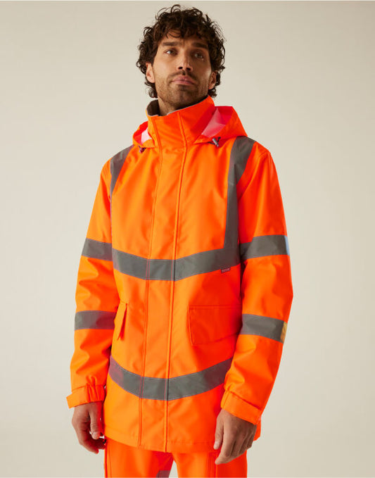 COOZO-Hi-Vis Pro Contract Dover Parka Jacket
