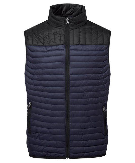 2786 TS028 Domain two-tone gilet - COOZO