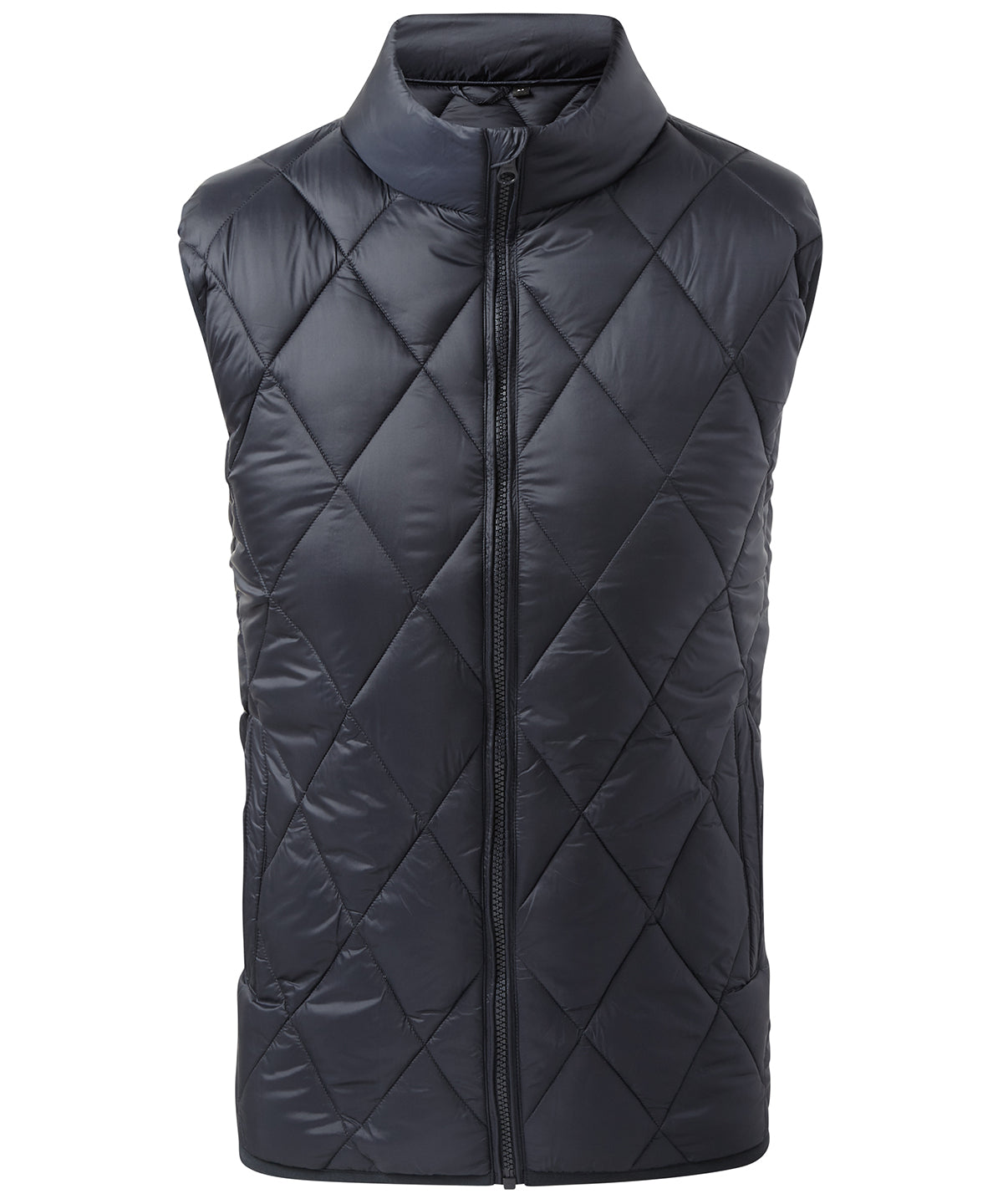2786 TS033 Diamond pane padded gilet - COOZO