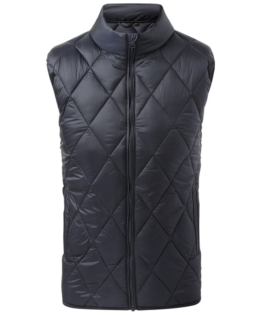 2786 TS033 Diamond pane padded gilet - COOZO