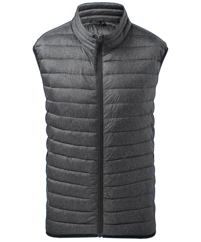 2786 TS038 Melange padded gilet