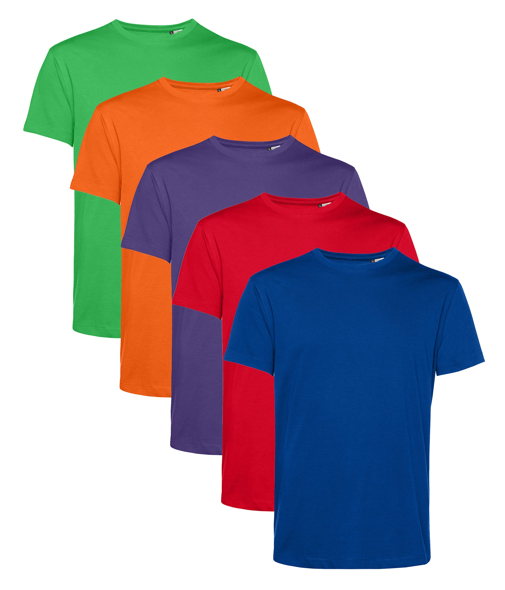 B&C TU01B Men's Organic E150 Tee (Pack of 5) - COOZO